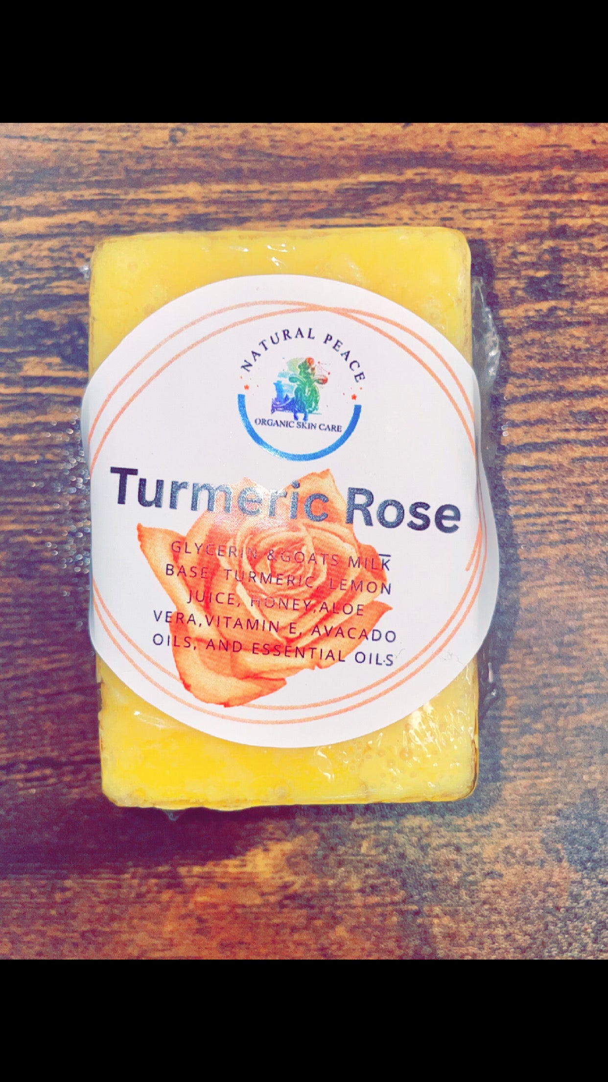 Turmeric Rose sample bar