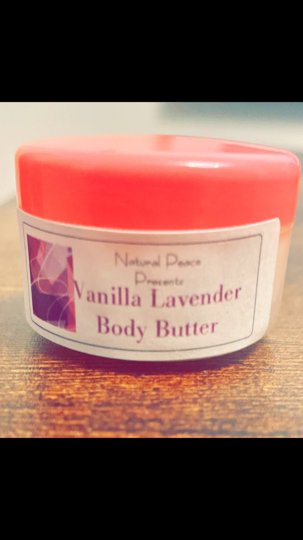 Lavender Vanilla sample body butter