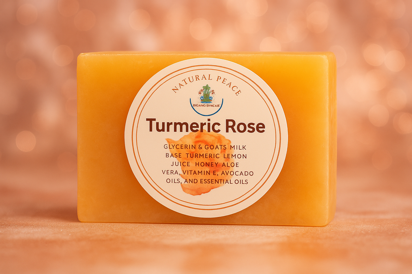 Turmeric Rose Body Bar -3oz