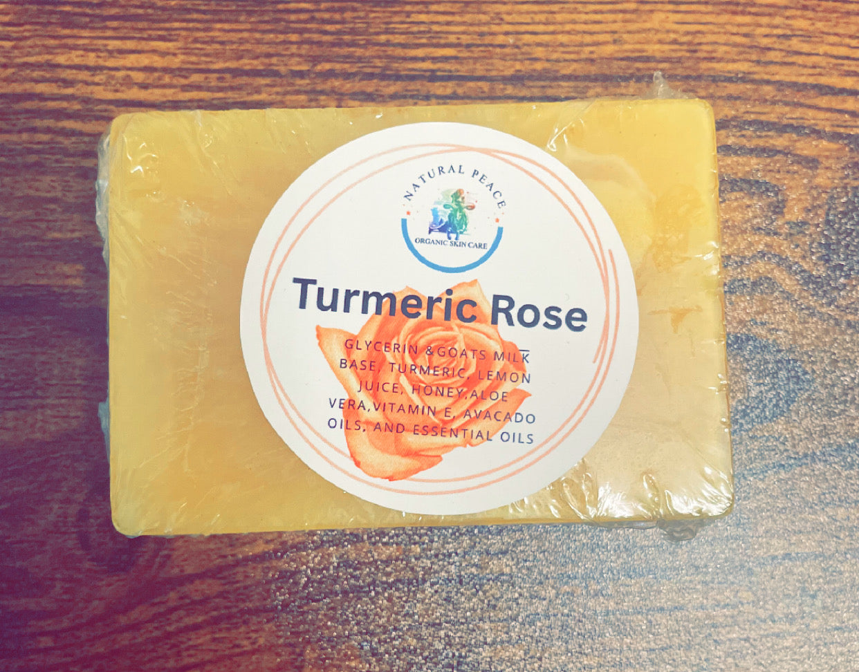 Turmeric Rose Body bar