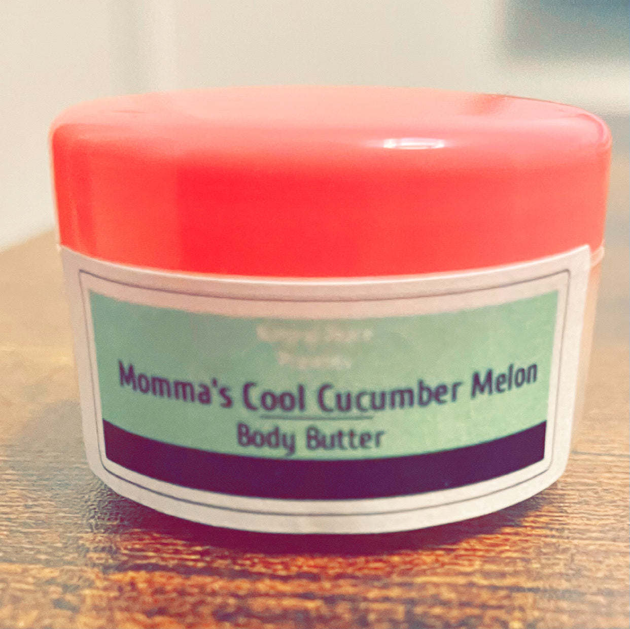 Mommas cool Cucumber melon sample body butter
