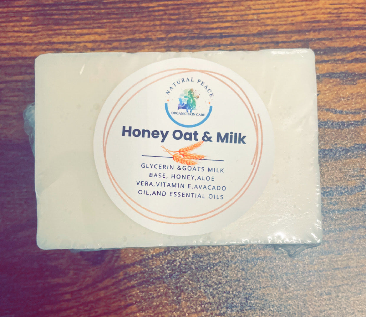 Honey oat & milk soap bar(1)