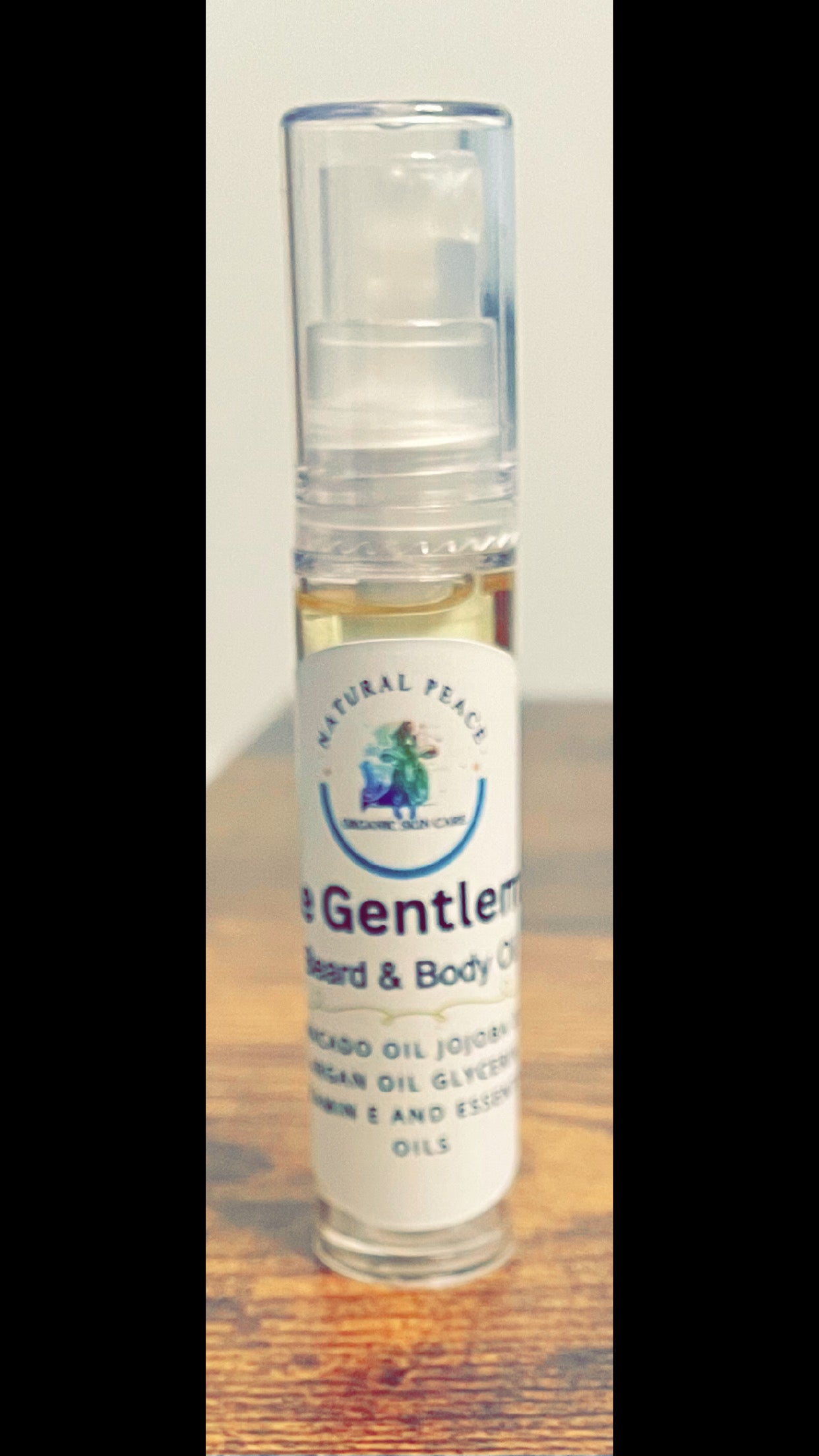 True Gentleman beard oil sample
