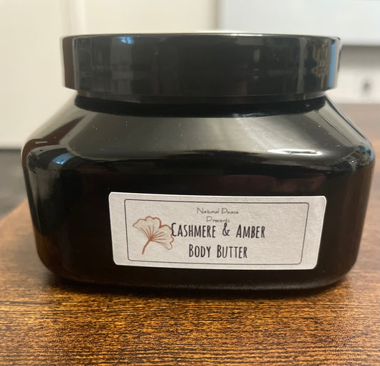 Cashmere & Amber Body butter 6 oz.
