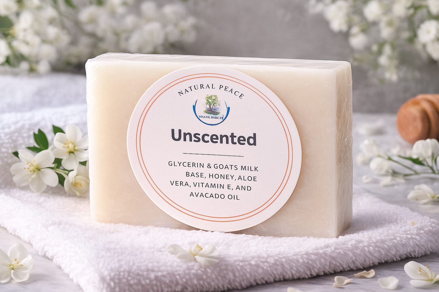 Unscented Body Bar -3 oz
