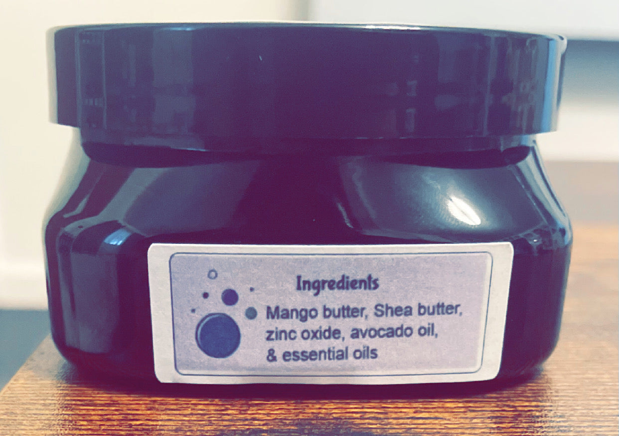 Cashmere & Amber Body butter Mini 4oz.