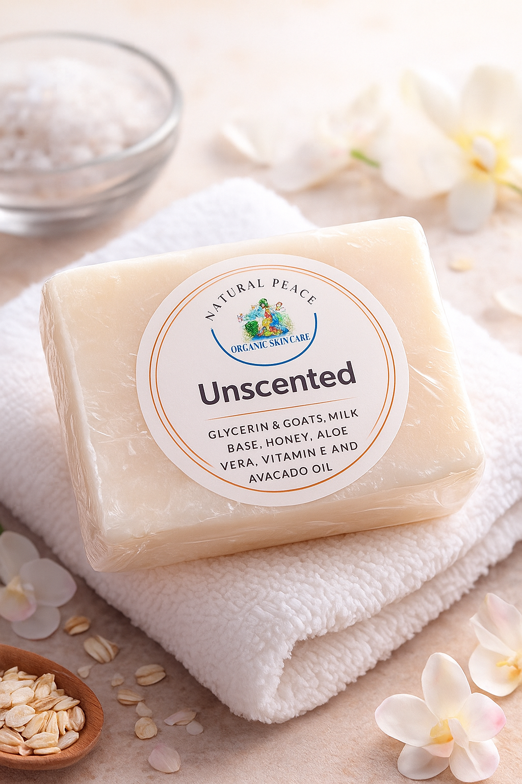Unscented Body Bar -3 oz