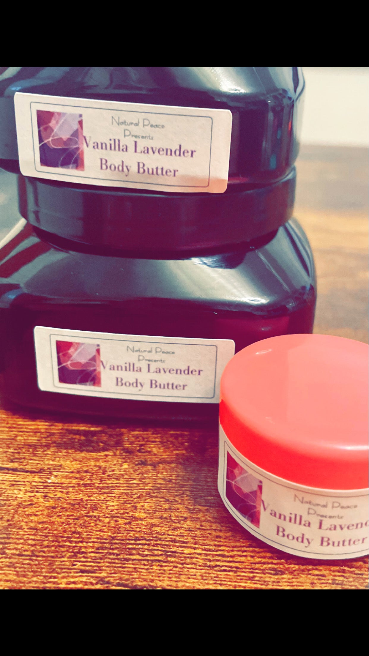 Lavender Vanilla sample body butter