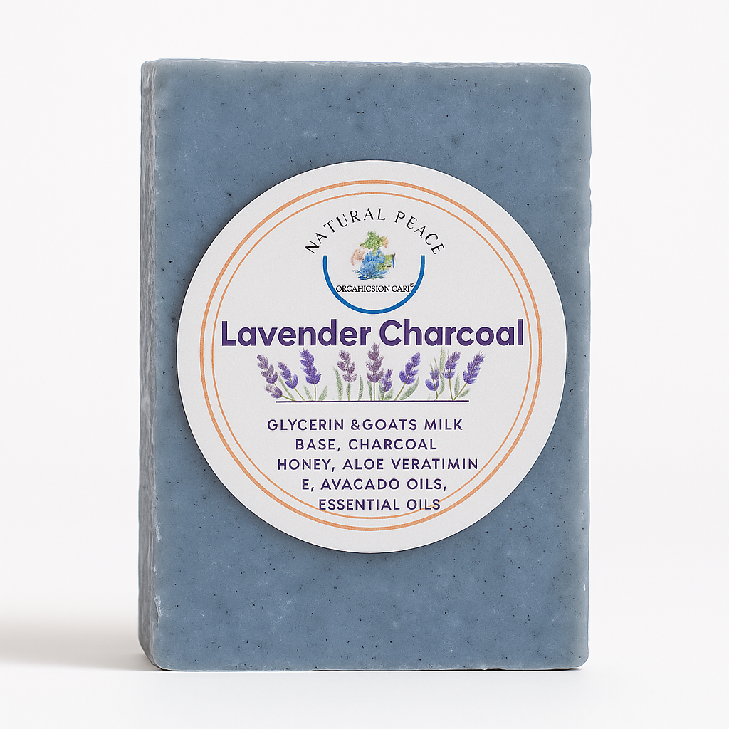 Lavender Charcoal Body Bar - 3oz