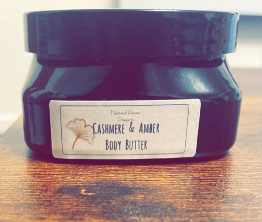Cashmere & Amber Body butter Mini 4oz.