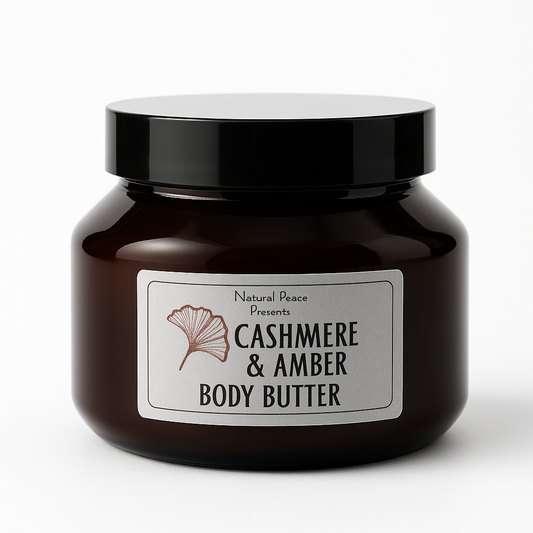 Cashmere & Amber - Whipped Body Butter -4oz.