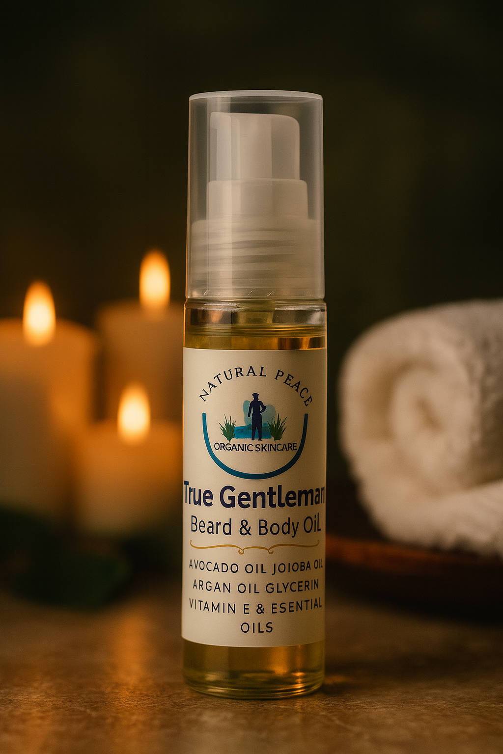 True Gentleman -Beard Oil (sample size)