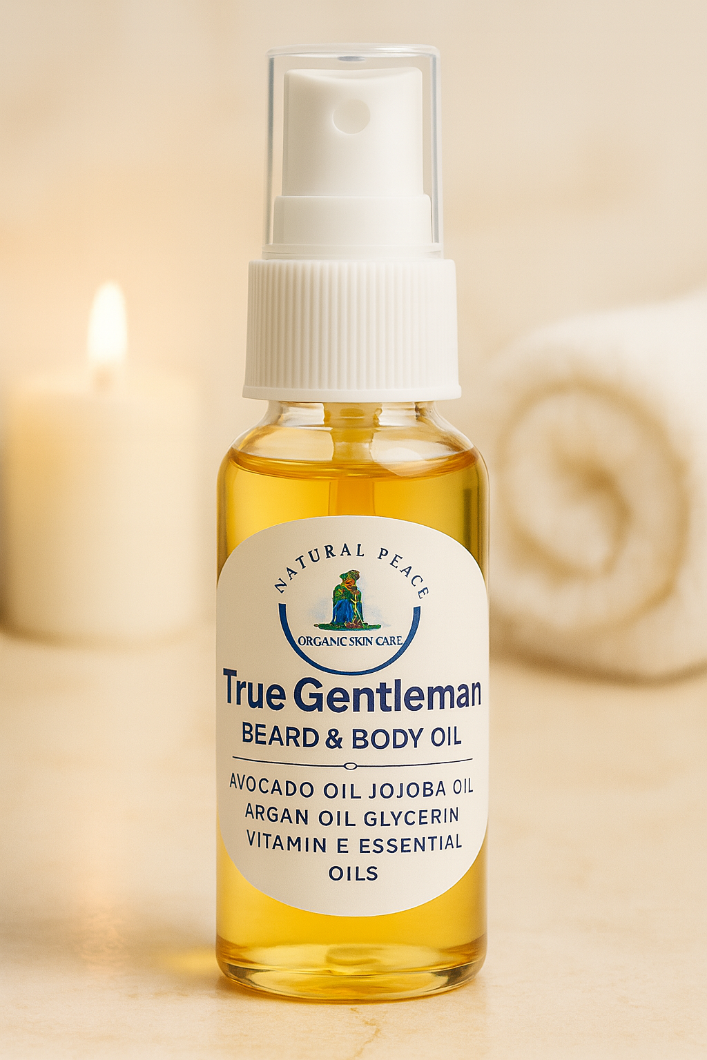 True Gentleman Beard Oil- Spray